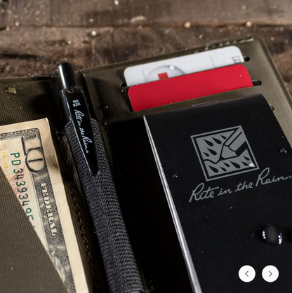 Rite in the Rain Monsoon Field Wallet, Pen & Notepads Gift Set