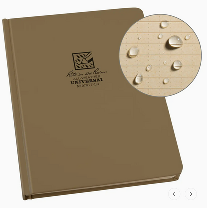 Rite in the Rain Bolt Action Pen, Notebook & Notepads Gift Set