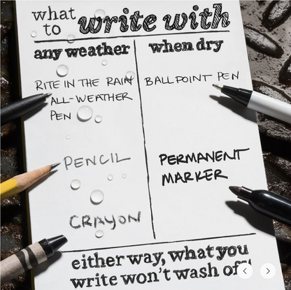 Rite in the Rain Monsoon Field Wallet, Pen & Notepads Gift Set