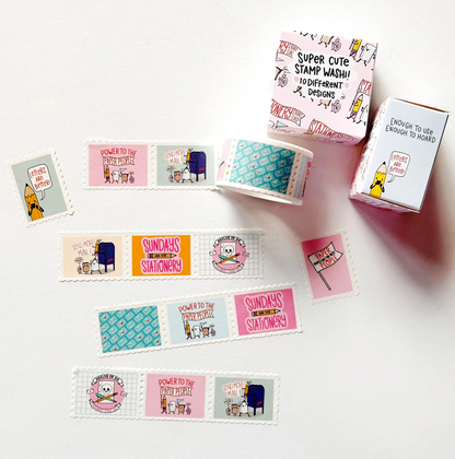 Stationery Store Day Paper Parade STAMP Washi