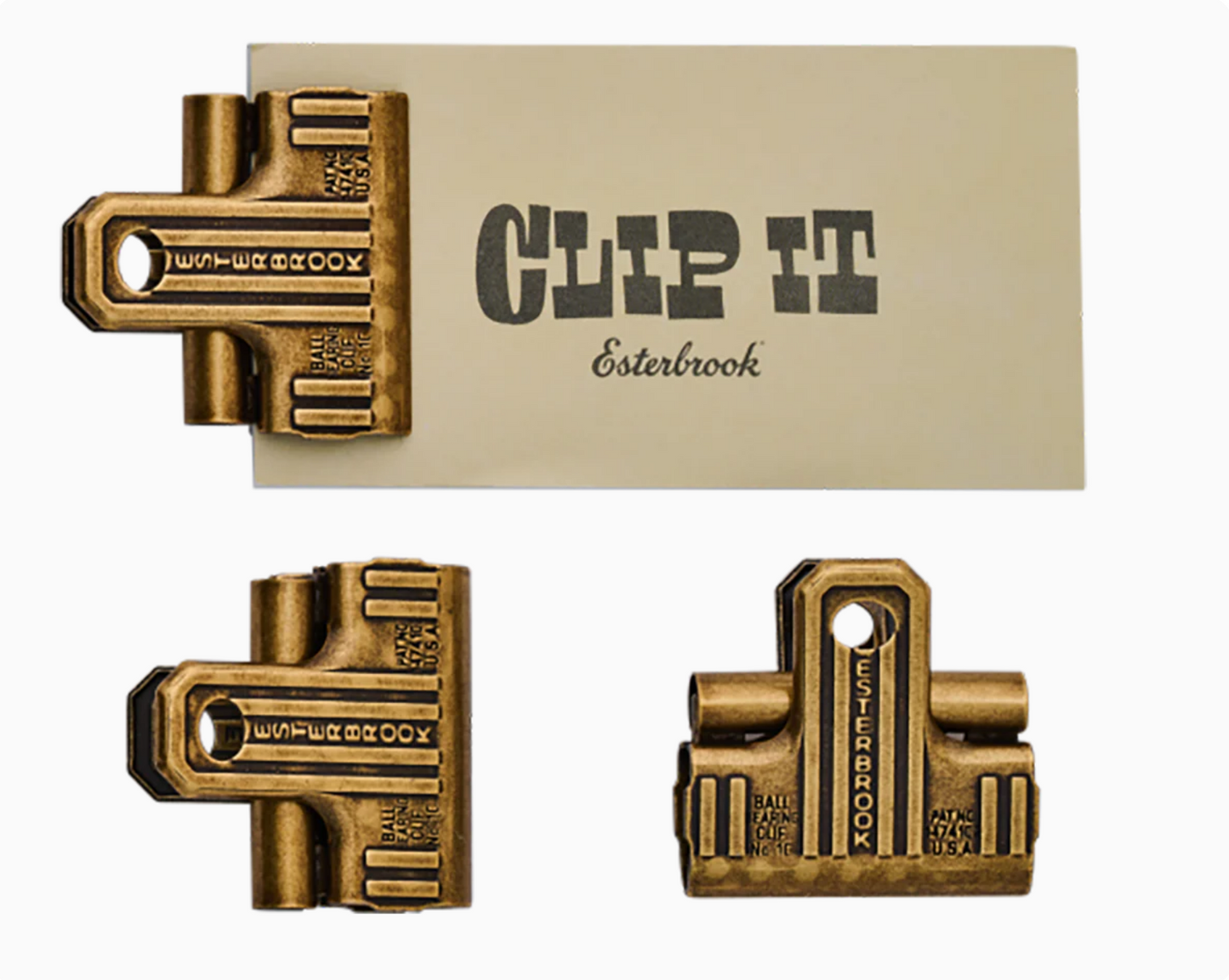 Esterbrook Eclipse Clip Set (3-Piece Set)