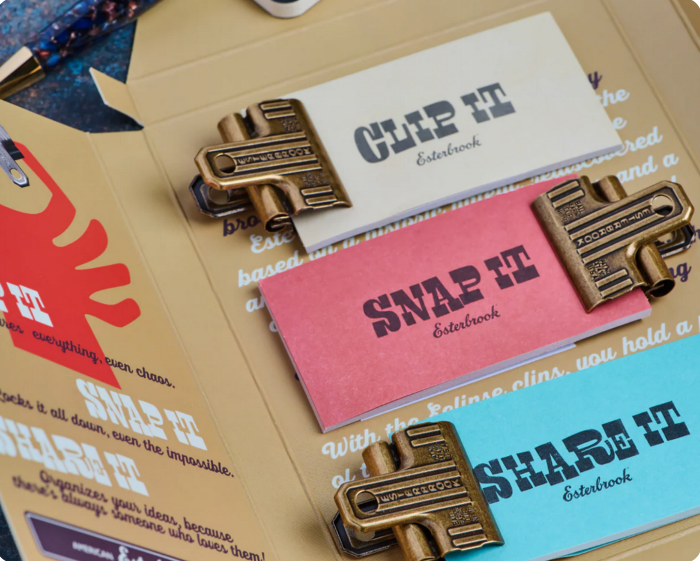 Esterbrook Eclipse Clip Set (3-Piece Set)