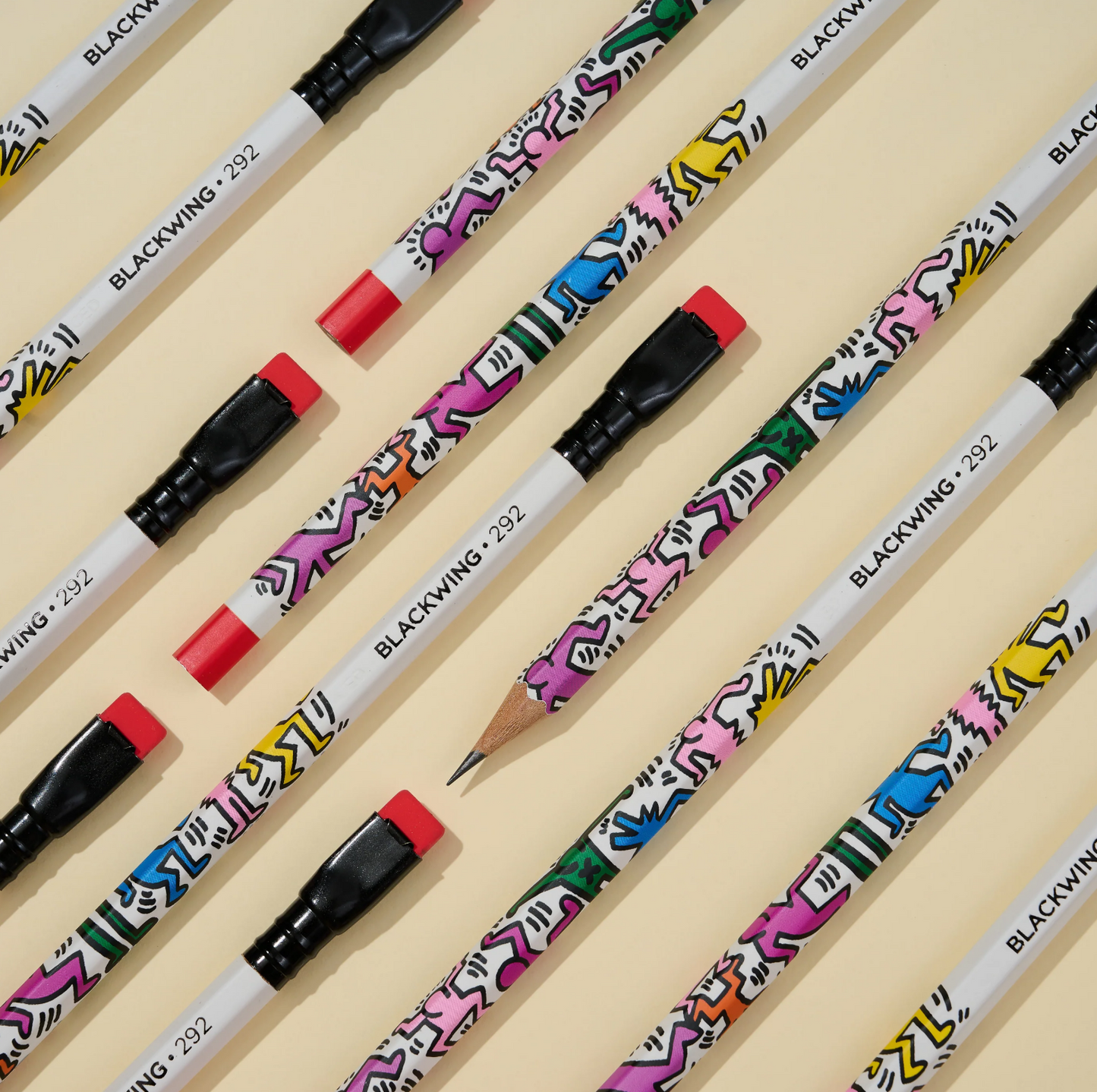 PRE-ORDER:  Blackwing Volume 292 - Keith Haring "Smiling Heart" Gift Set