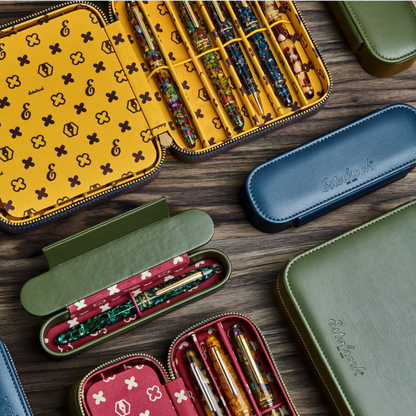 Esterbrook Pen NOOKS - Dandelion Blue and Moss Green