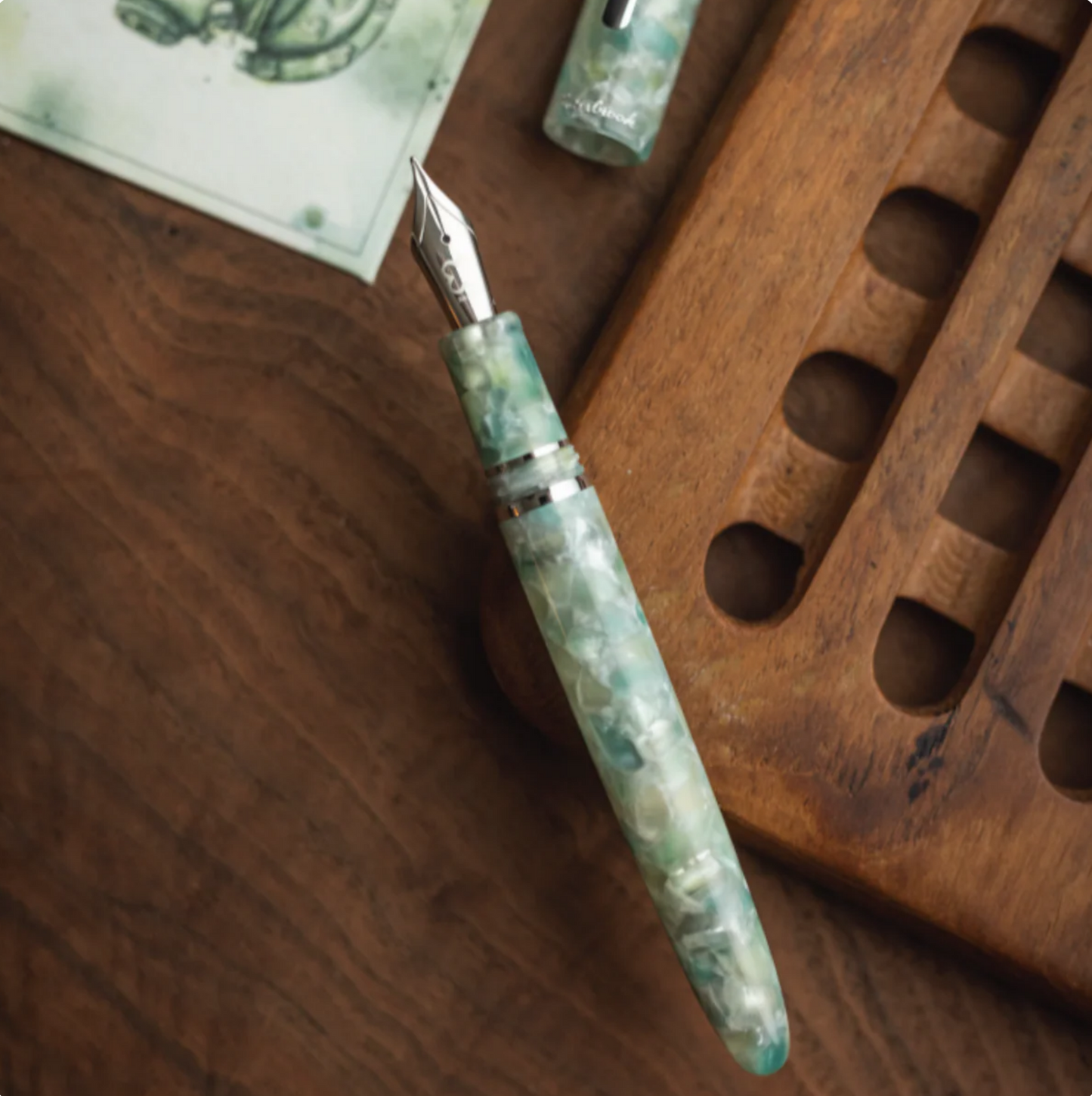 Esterbrook Sea Glass Pen (FP Converter or Rollerball)