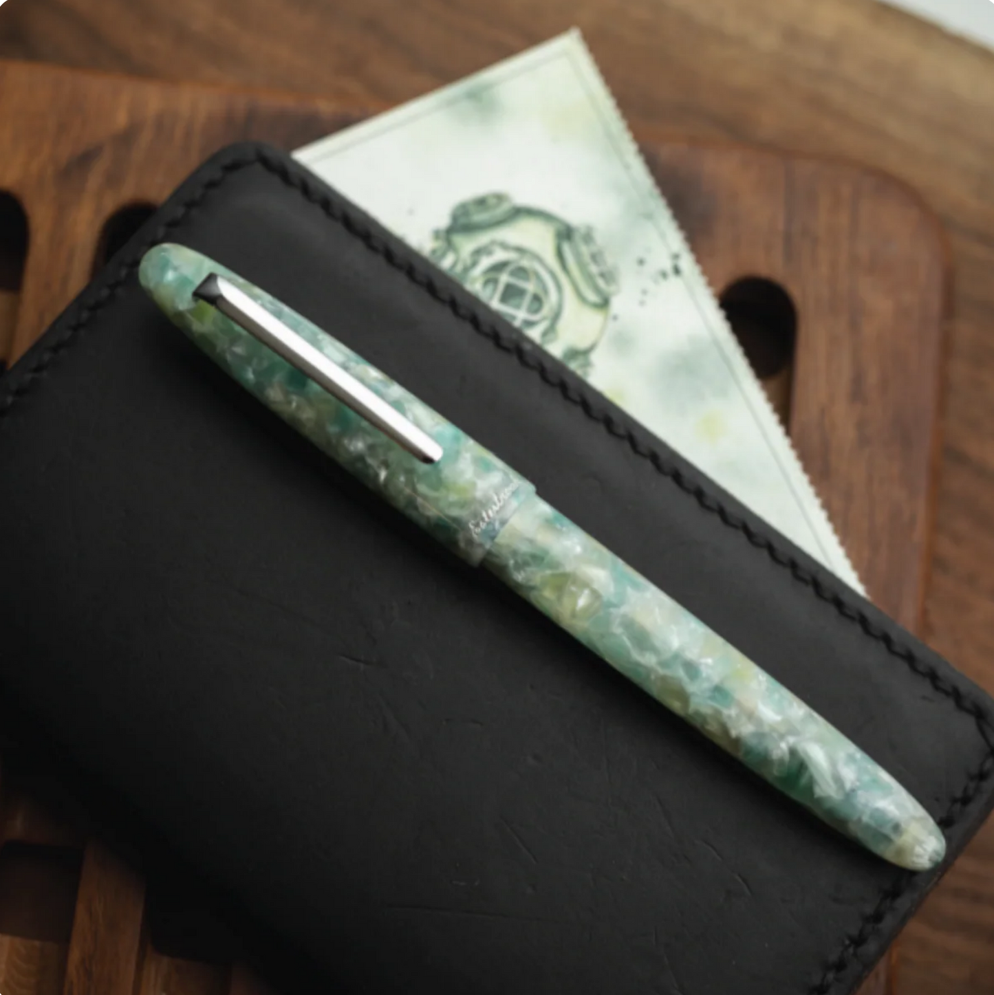 Esterbrook Sea Glass Pen (FP Converter or Rollerball)