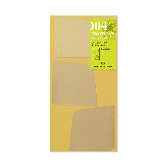TRAVELER’S notebook - 004 Pocket Sticker