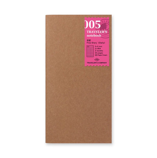 TRAVELER’S notebook - 005 Free Diary