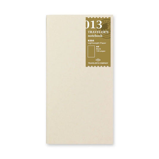 TRAVELER’S notebook - 013 Lightweight Paper Notebook