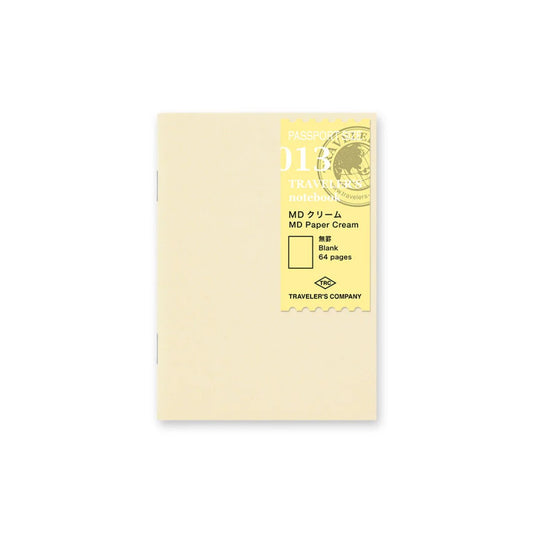 TRAVELER'S notebook - 013 MD Paper Cream (Passport Size)