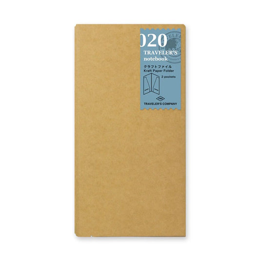 TRAVELER’S notebook - 020 Kraft Paper Folder