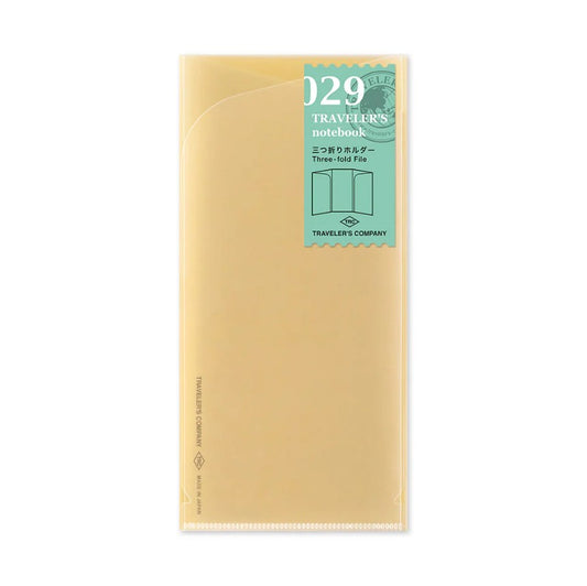 TRAVELER’S notebook - 029 Three-fold File