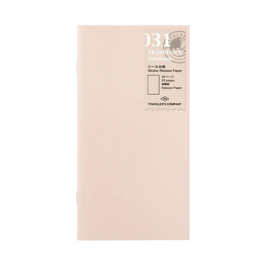 TRAVELER'S notebook - 031 Sticker Release Paper