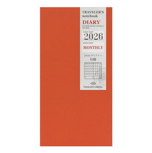 TRAVELER'S notebook - 2026 Monthly (Regular Size)