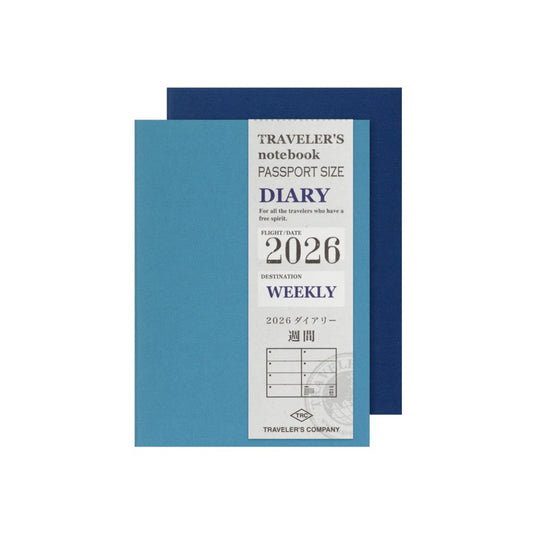 TRAVELER'S notebook - 2026 Weekly (Passport Size)
