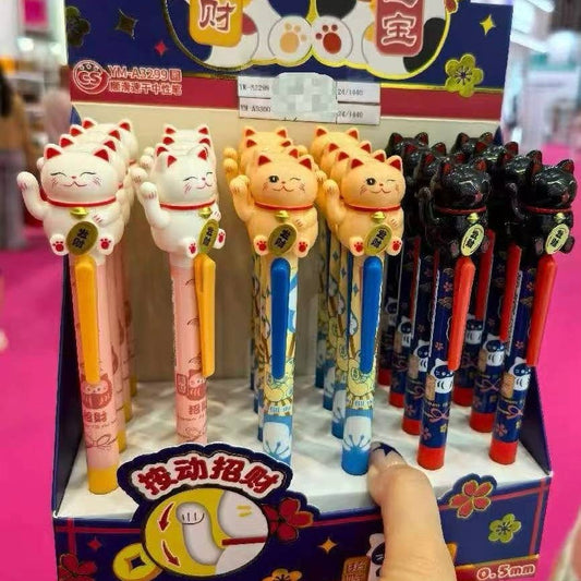 Maneki Cat Gel Pen