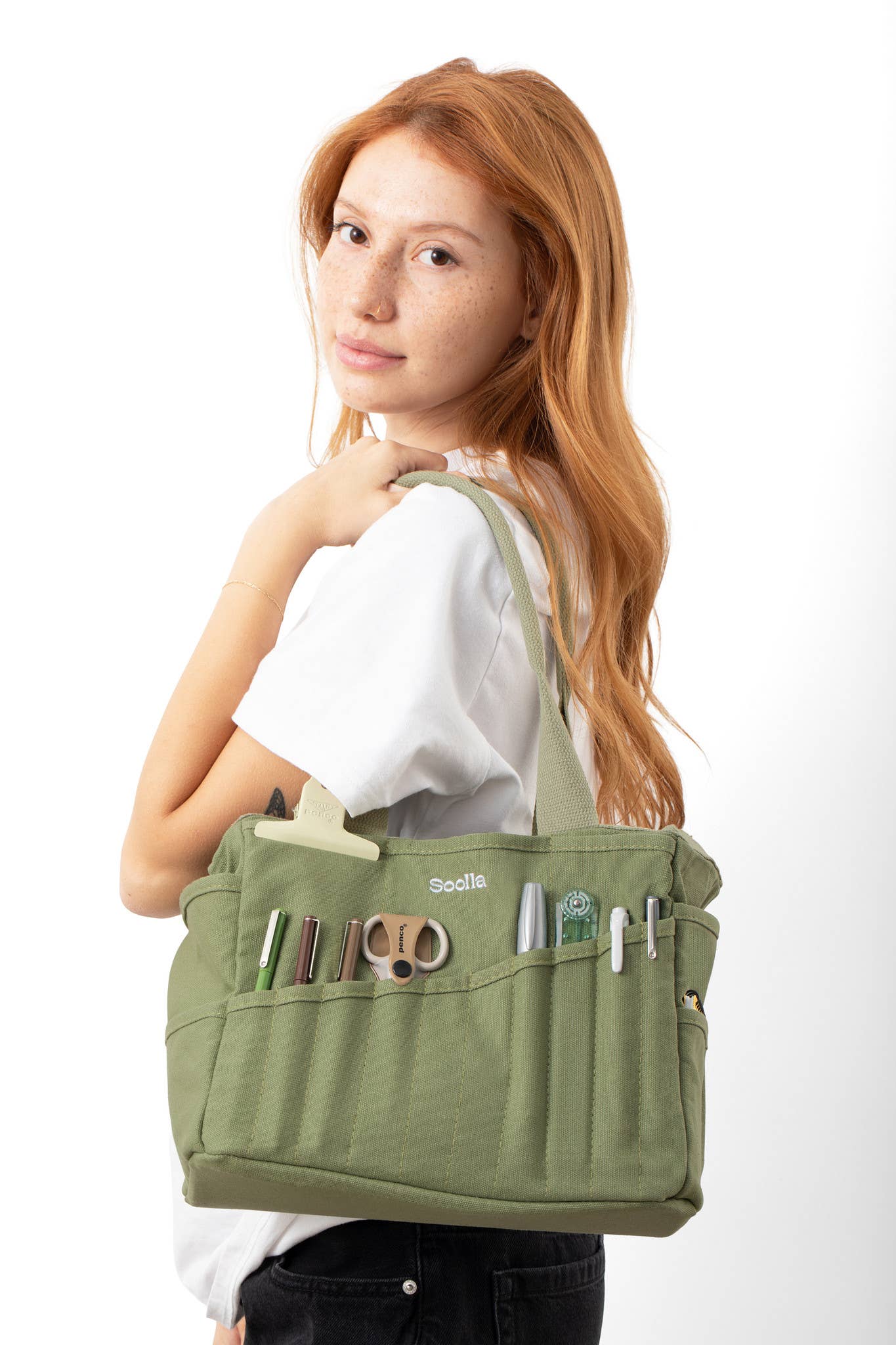 Soolla Studio Artist Bag, Good Earth, Craft Stationery Bag