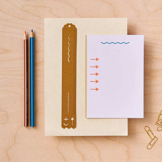 Brass Stencil Ruler, stationery tool