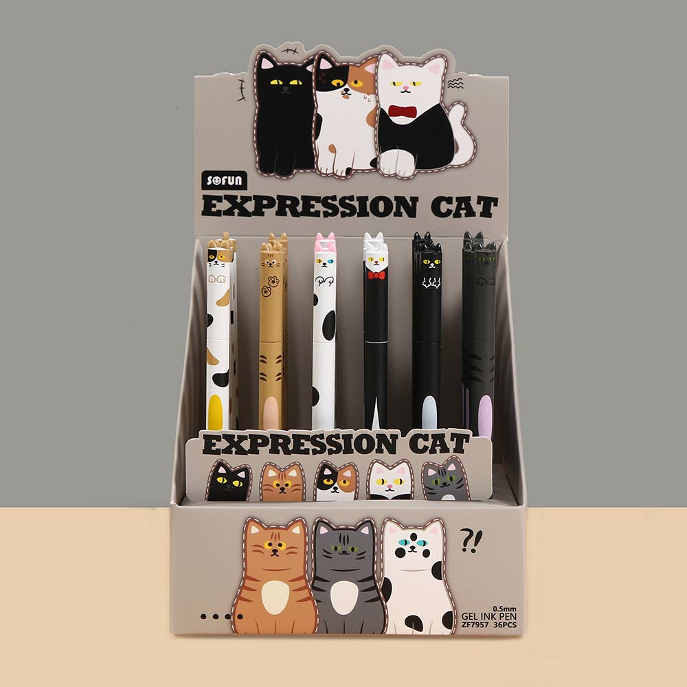Expression Cat Gel Pen