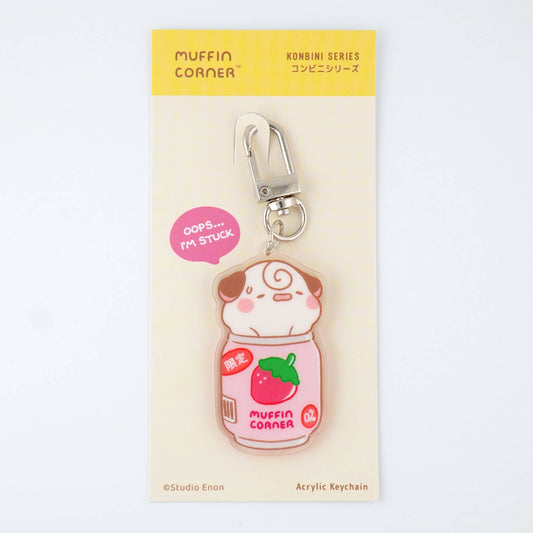 Cocoroll Stuck Soda Keychain