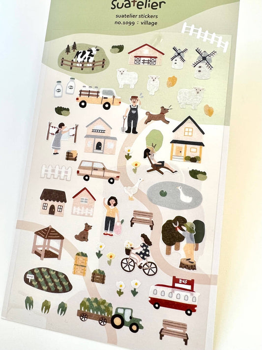 VILLAGE STICKERS