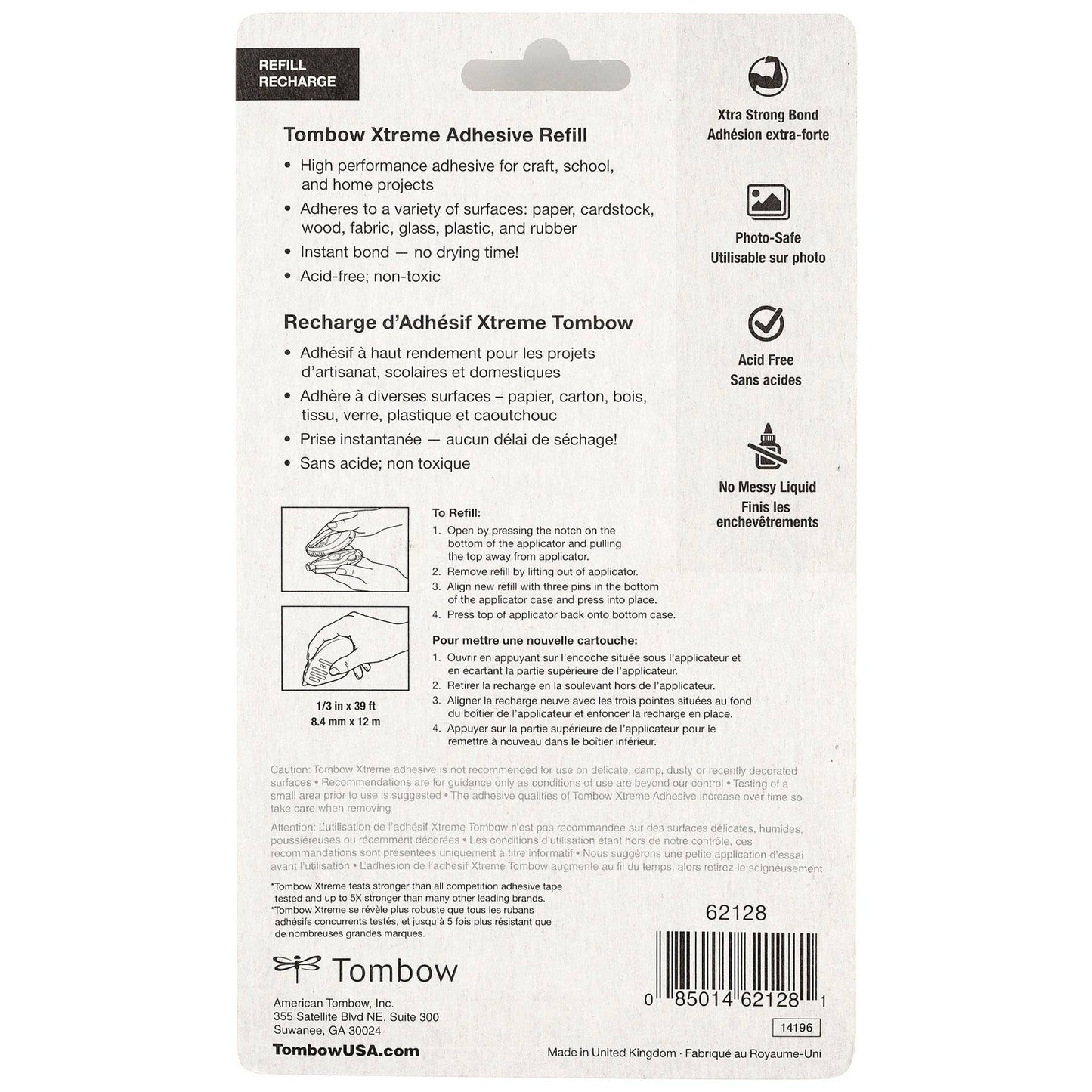 Tombow Xtreme Adhesive Refill