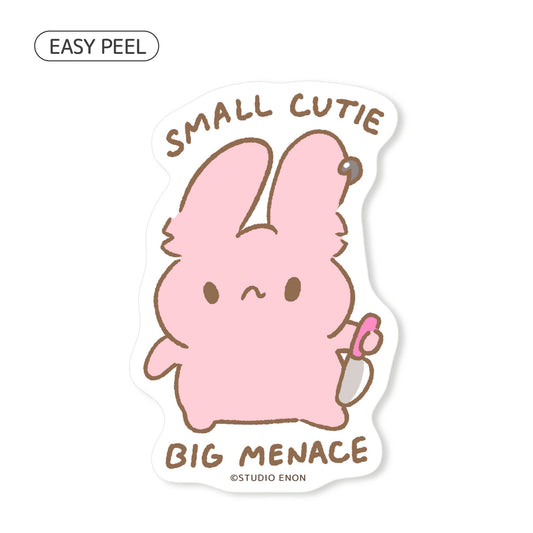 Mallobun Bunny Big Menace Sticker