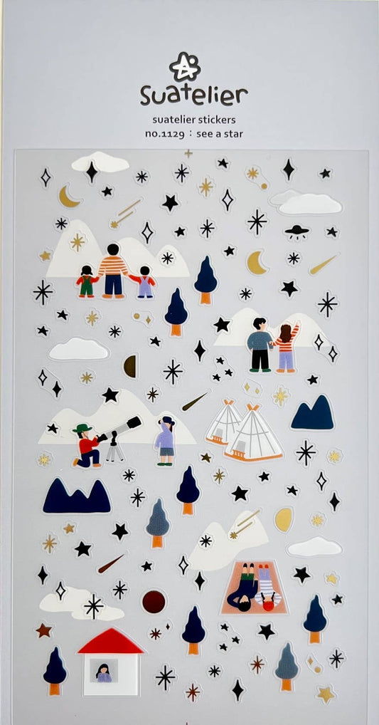SEE A STAR STICKERS