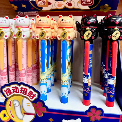 Maneki Cat Gel Pen
