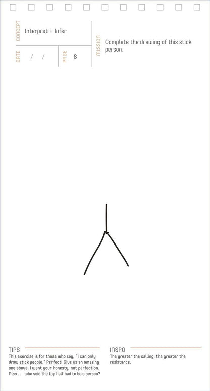 Draw the Line: A 100-Day Journal to Build Your Confidence
