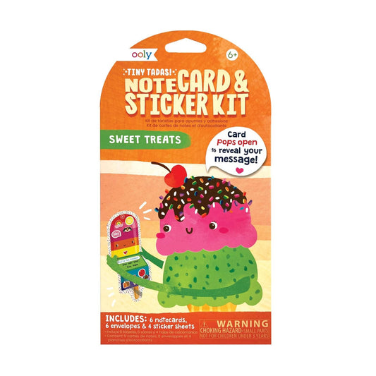 Tiny Tadas!: Notecard & Sticker Kit (Sweet Treats)