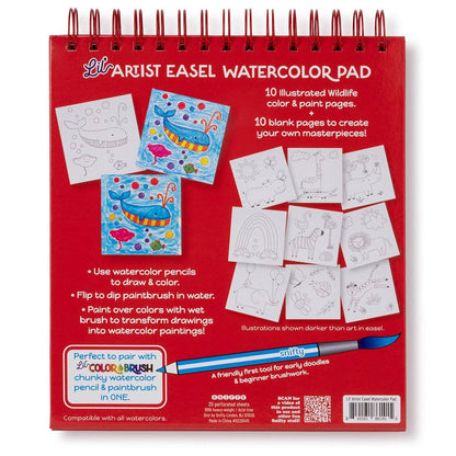 LIL' COLORBRUSH ARTIST EASEL WATERCOLORPAD