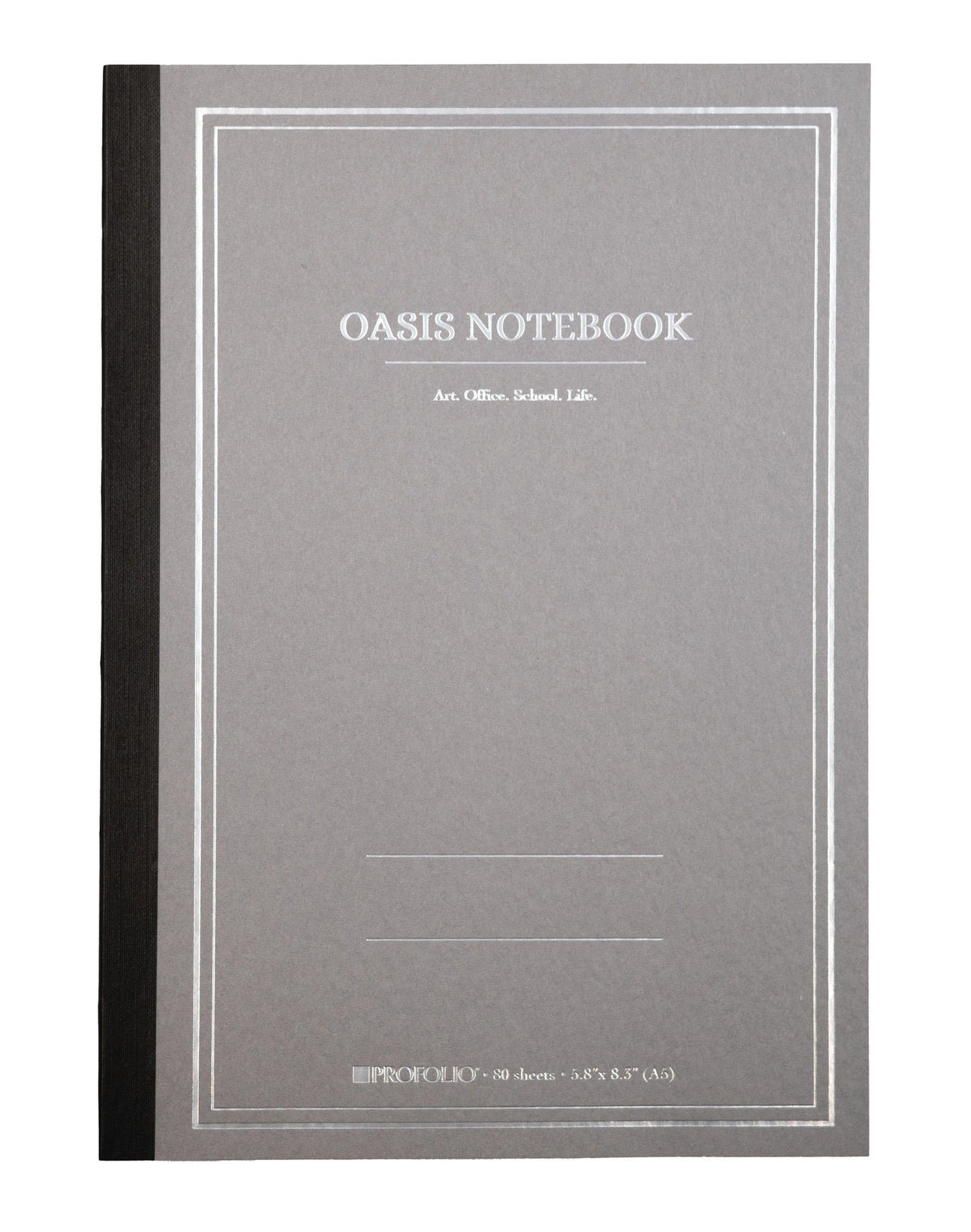 ProFolio Oasis Notebook - Small - A6 - Gray
