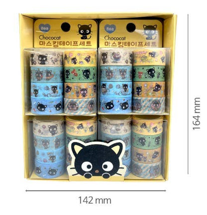 Sanrio Masking Tape Set (8 Rolls) – Chococat & Usahana