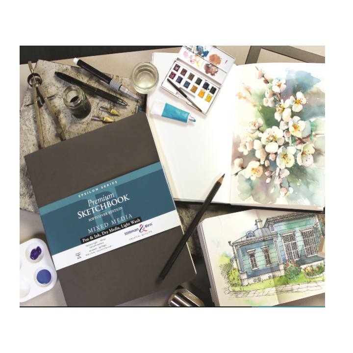 Stillman & Birn Mixed Media Sketchbook - Epsilon Series