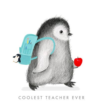 Coolest Teacher Ever Card