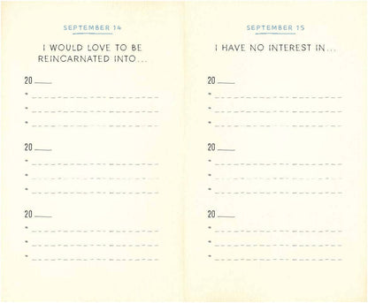 Listography: One List a Day