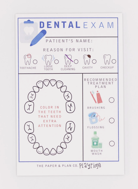 Playtime Pad® Dental Exam Pad