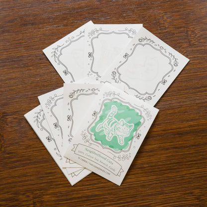 Neighborhood Cats Ink Cards