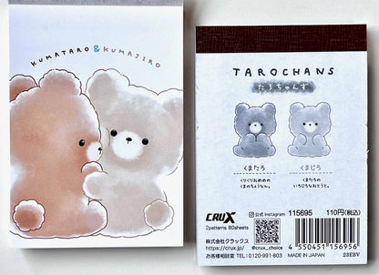 Fluffy Bear Hug Mini Notepad