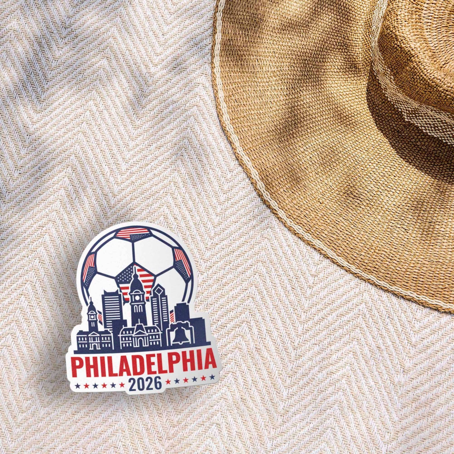 Philadelphia USA Soccer Sticker