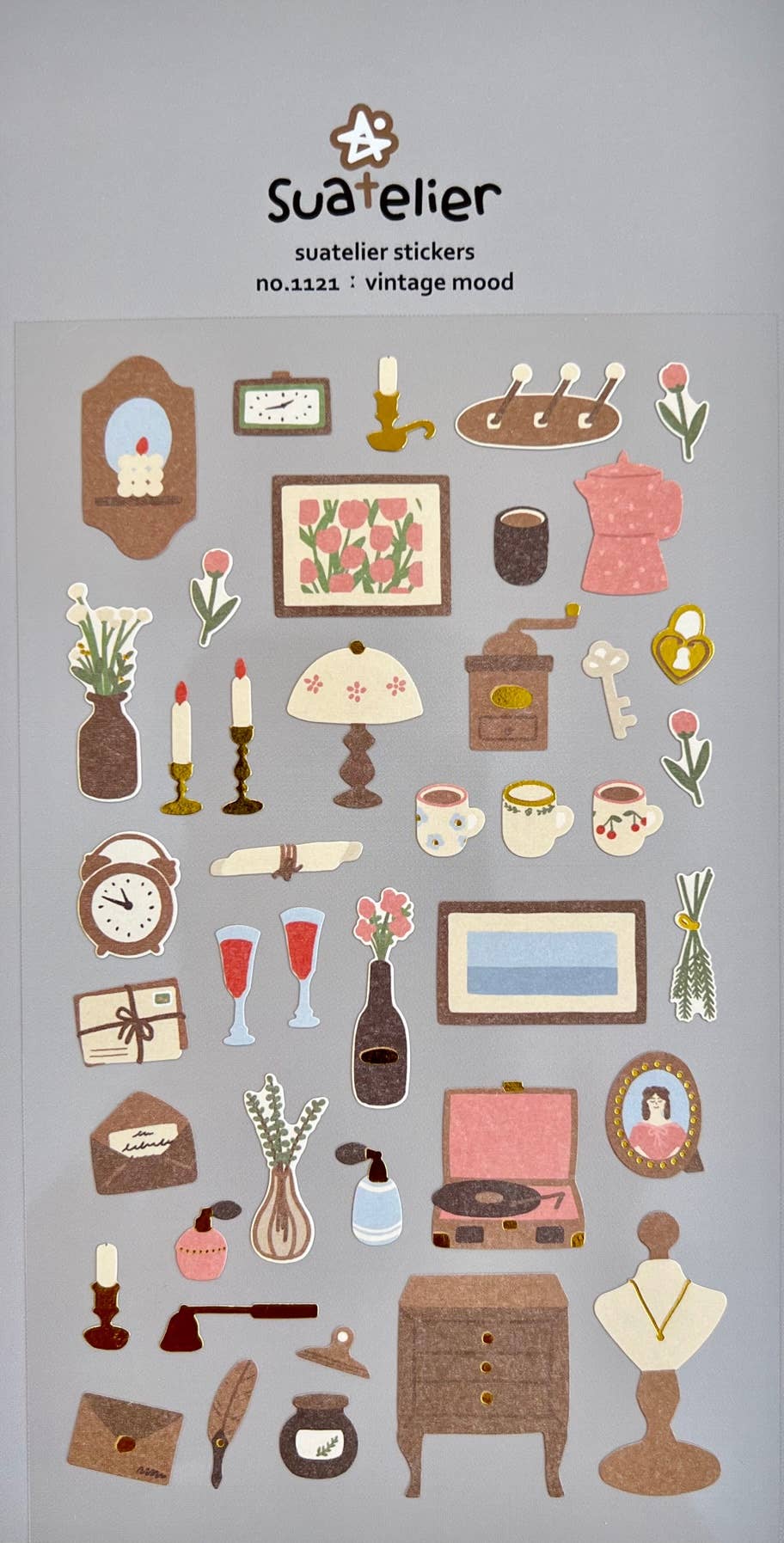 VINTAGE MOOD STICKERS