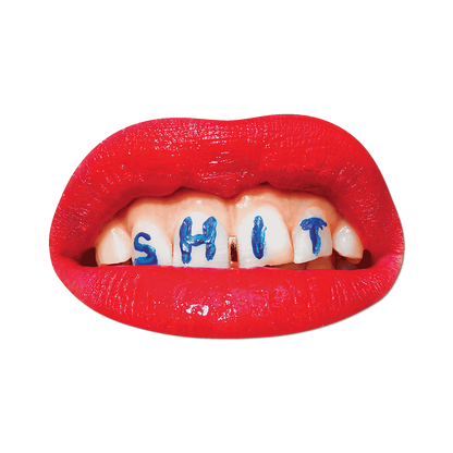 Shit by Toiletpaper - Die-Cut Sticker (Back to School)