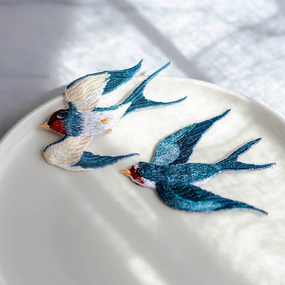 Swallow Bird Patches - Iron on Patch