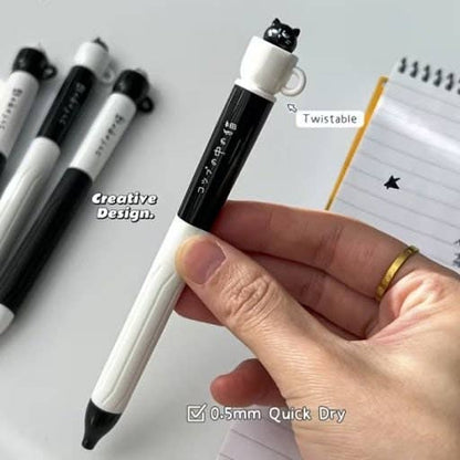 Spinning Cat in the Tea Cup Gel Pen – 0.5mm