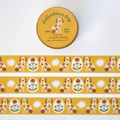 Staffordshire Dog Washi Tape 19mm