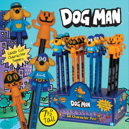 Dog Man Character Pen