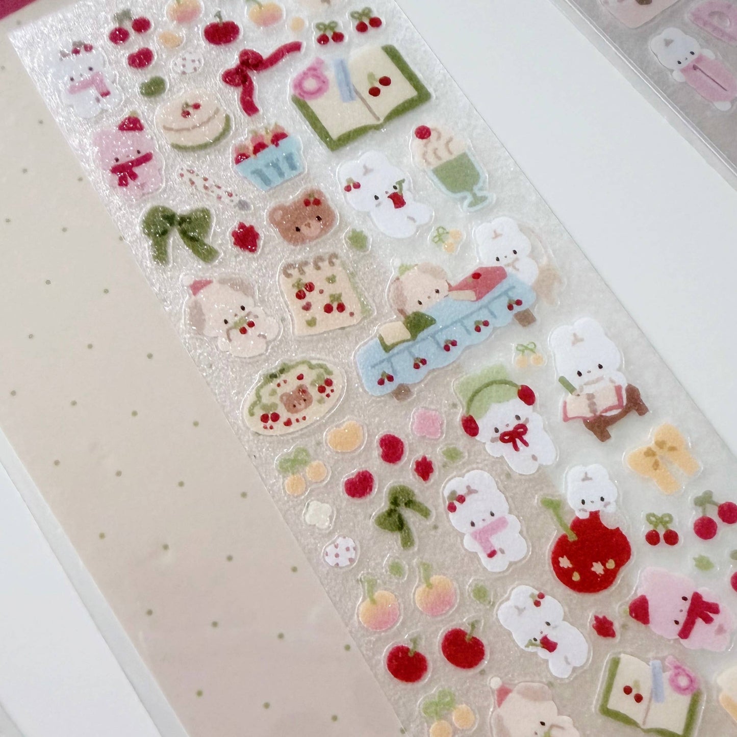 Teeny Tiny Glitter Sticker Sheet