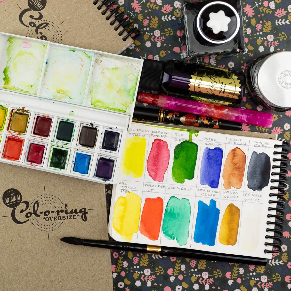 Col-o-ring "Oversize" Spiral Bound Notebook