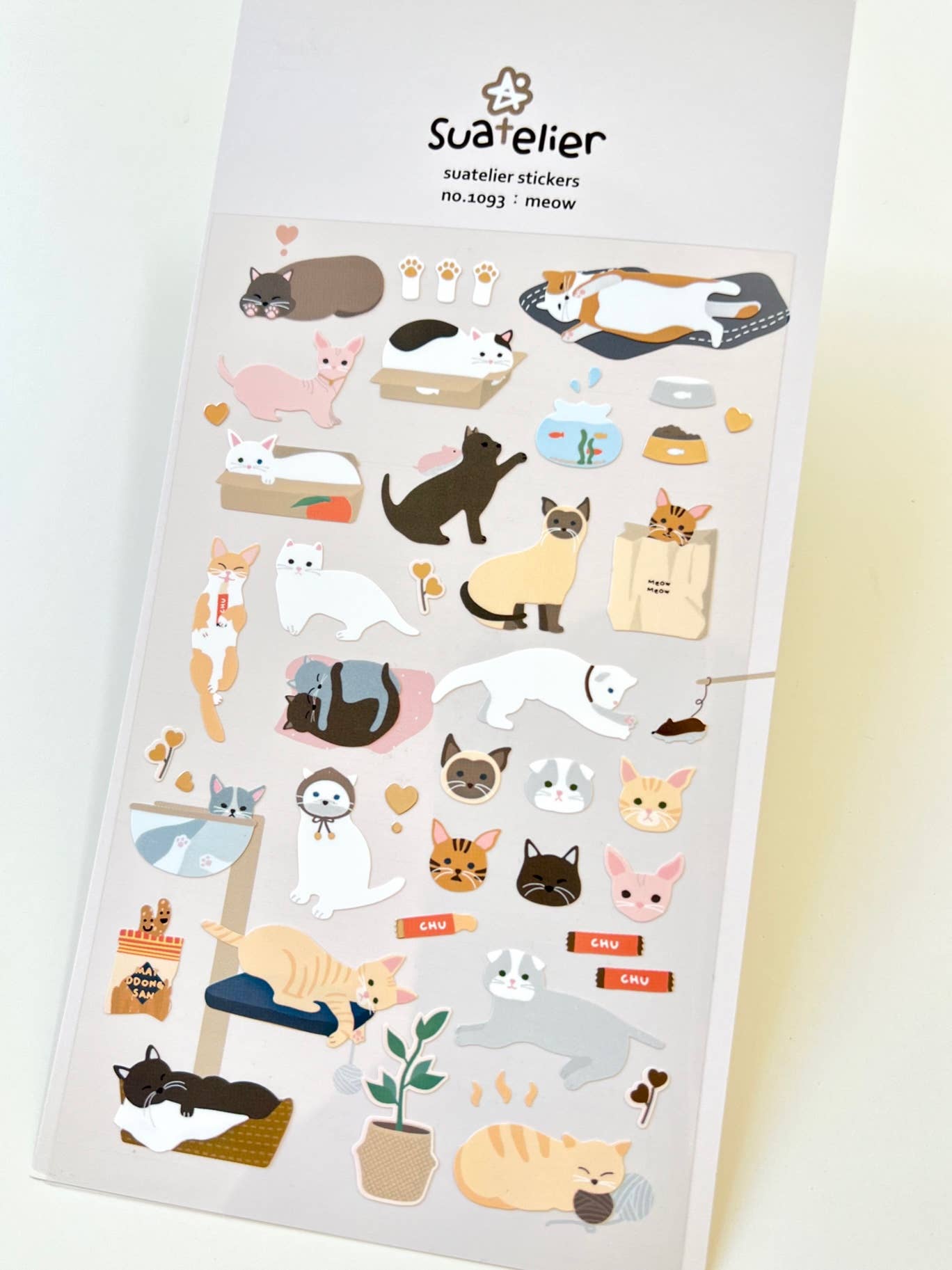 MEOW STICKERS